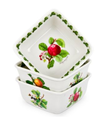 Portmeirion® Pomona Set of 3 Square Mini Dishes