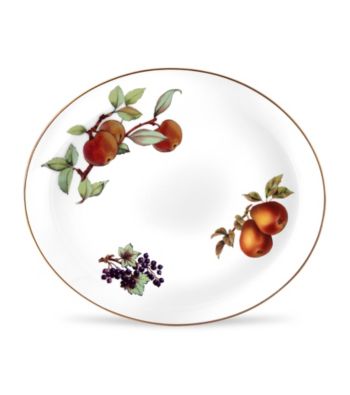 Royal Worcester Evesham Gold Oval Platter