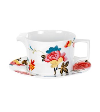 Spode® Isabella Sauce Boat and Stand