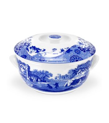 Spode® Blue Italian Round 2-qt. Covered Deep Dish