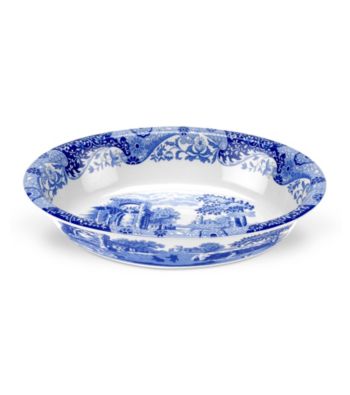 Spode® Blue Italian Oval Rim Dish