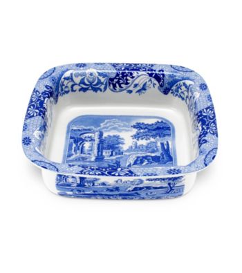 Spode® Blue Italian Square Dish