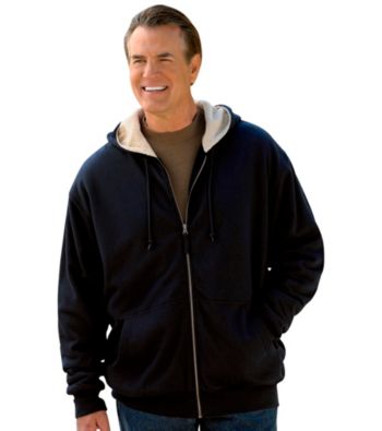 Harbor Bay® Men's Big & Tall Black Storm Hoodie