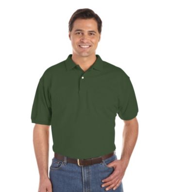 Harbor Bay® Men's Big & Tall Cotton Pique Polo