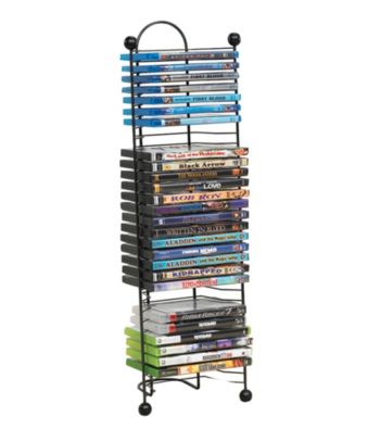 Atlantic Nestable Space Saving 32 Disc Storage Tower