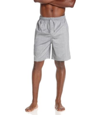Nautica® Men's Anthracite Captain's Herringbone Sleep Shorts