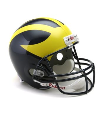 Riddell® Michigan Full-Size Replica Helmet