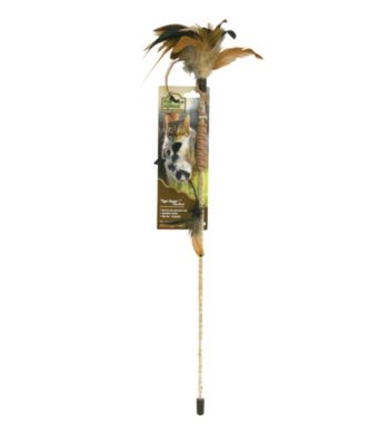 Play-N-Squeak Teaser Wand Tiger Cat Toy