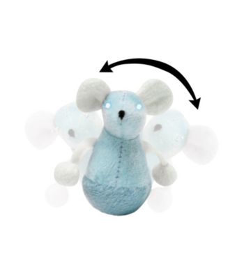 Play-N-Squeak Twinkle WobbleMouse Cat Toy