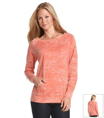 Ruff Hewn Burnout Pullover Kanga Pocket Sweater