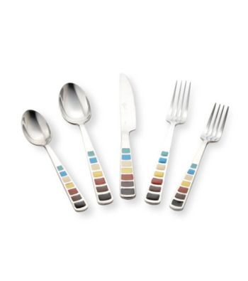 Fiesta® Dinnerware Masquerade Mediterranean 20-pc. Flatware Set