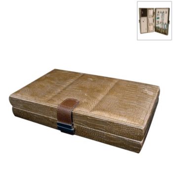Mele & Co Vivienne Large Contour Jewelry Box - Bronze