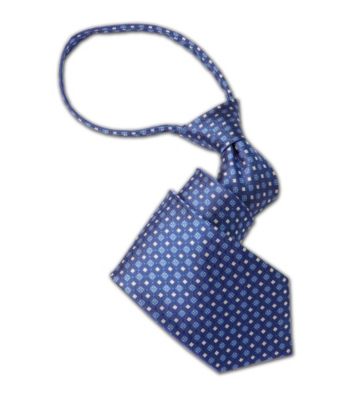 Gold Series™ Men's Big & Tall Neat Silk Zipper Tie