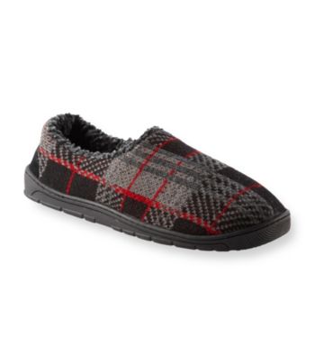MUK LUKS® Men's Sherpa Lined Outdoor Sole Plaid Slippers