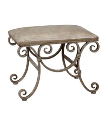 Uttermost Leontina Small Bench