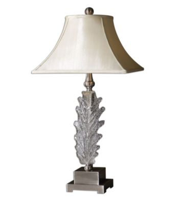 Uttermost Glass Acanthus Lamp