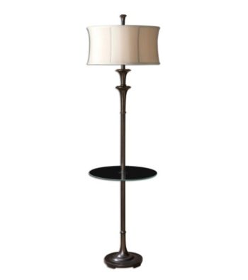 Uttermost Brazoria End Table Floor Lamp