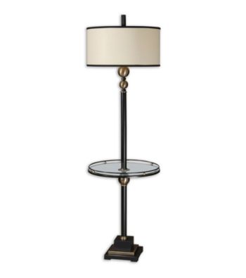 Uttermost Revolution End Table Floor Lamp