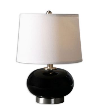 Uttermost Clayton Black Lamp