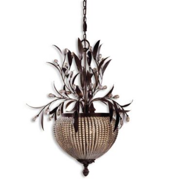 Uttermost Cristal De Lisbon 3-Light Chandelier