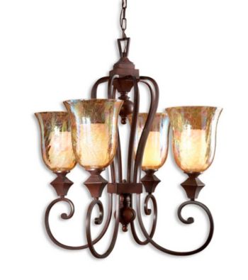 Uttermost Elba 4-Light Chandelier