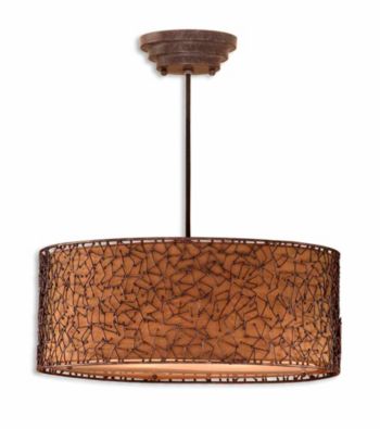 Uttermost Brandon 3-Light Hanging Shade