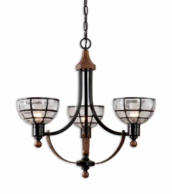 Uttermost Gelati 3-Light Chandelier
