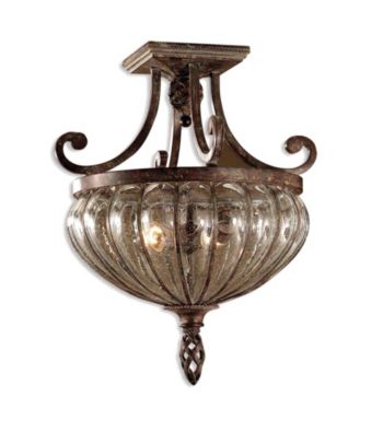 Uttermost Galeana 2-Light Semi Flush Mount