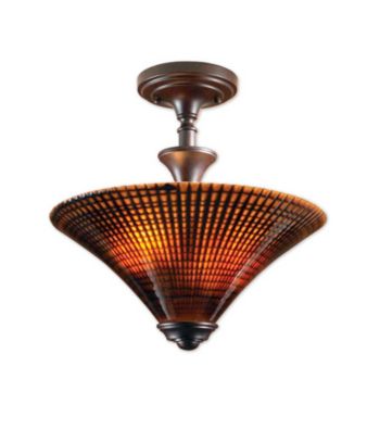 Uttermost Alexander 2-Light Semi Flush Mount