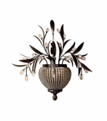 Uttermost Cristal De Lisbon 2-Light Wall Sconce