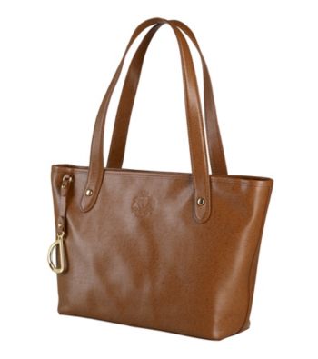 Lauren Ralph Lauren Newbury Leather Shopper - Tan