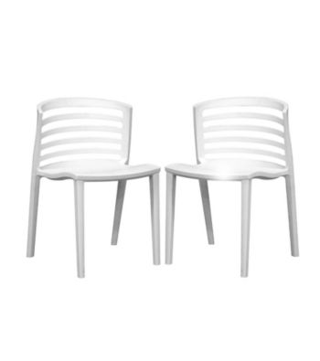 Baxton Studios Ofilia Plastic Accent Chair