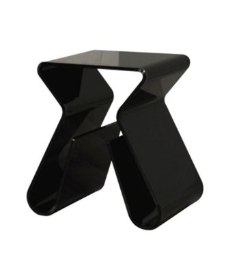 Baxton Studios Guiderius Acrylic Accent Table