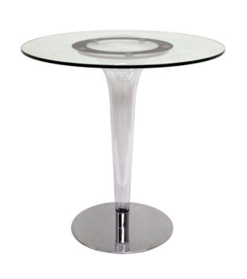 Baxton Studios Simi Modern Glass Bistro Table