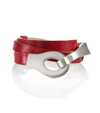 Fashion Focus Skinny Snake Adjustable Belt