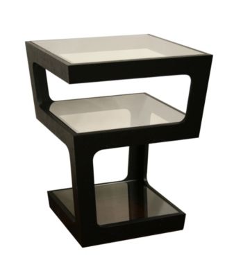 Baxton Studios Clara 3-Tiered End Table