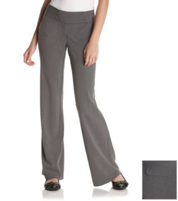 Sequin Hearts® Junior's Gray Double Extended-Tab Pants