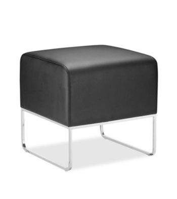 Zuo Modern Plush Ottoman