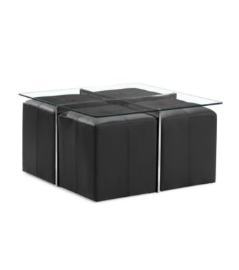 Zuo Modern Botero Cocktail Table & Nesting Stools