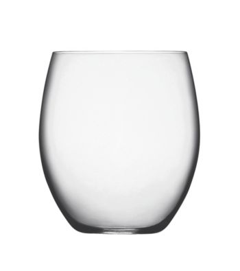 Luigi Bormioli Allegro Set of 4 Stemless Wine Glasses