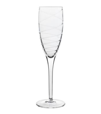 Luigi Bormioli Romantica Set of 4 Champagne Flutes