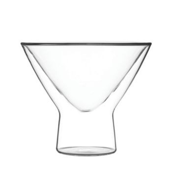 Luigi Bormioli Duos Set of 2 Martini Glasses