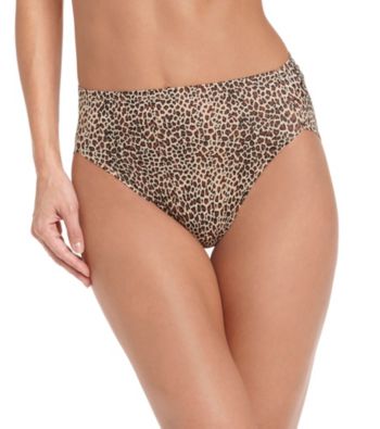 Warner's® No Wedgies, No Worries Hi-Cut Briefs - Animal