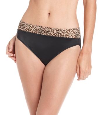 Warner's No Pinching, No Problems Hi-Cut Briefs - Animal