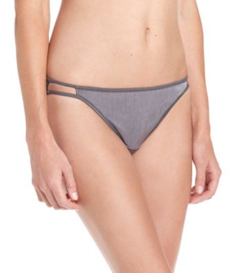 Vanity Fair® Body Shine Illumination® String Bikini - Steele Violet