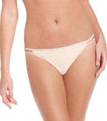 Vanity Fair® Body Shine Illumination® String Bikini - Rose Beige