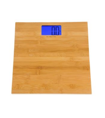 Kalorik Bamboo Finish Electronic Bathroom Scale