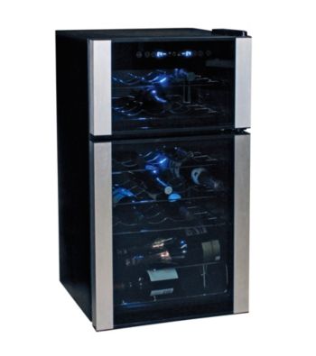 Koolatron™ Dual Zone 28-Bottle Wine Cellar