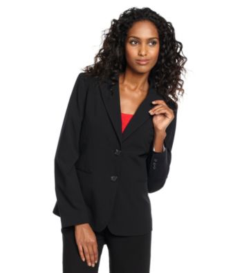 Chaus Black Bi-Stretch Jacket