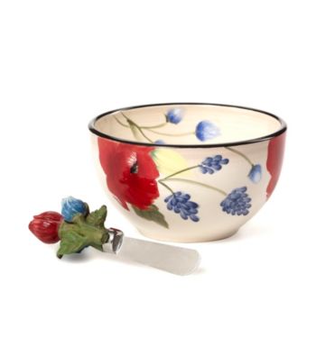 Pfaltzgraff Scarlett Dip Bowl with Spreader